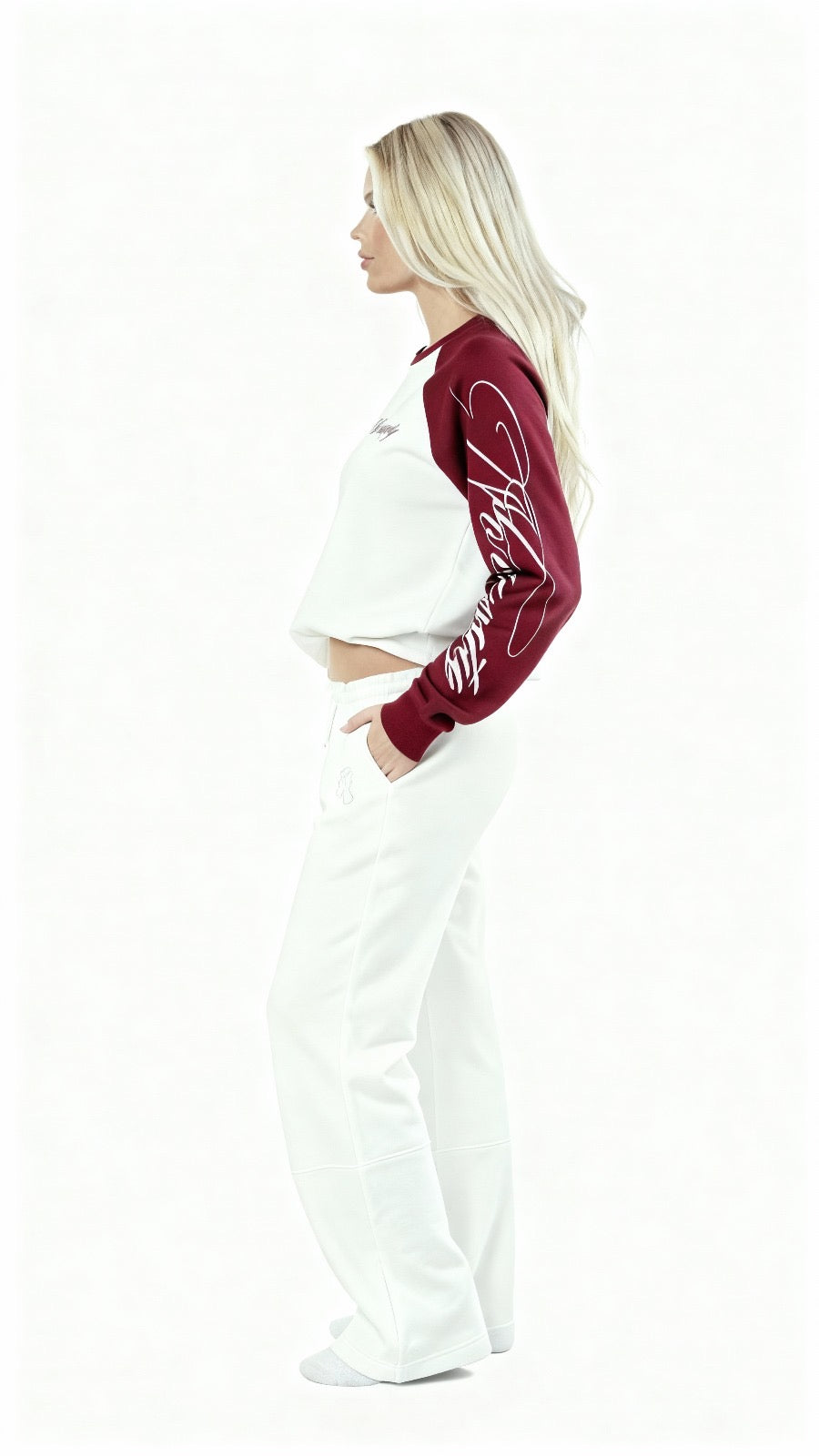 Longsleeve Bordeux Red