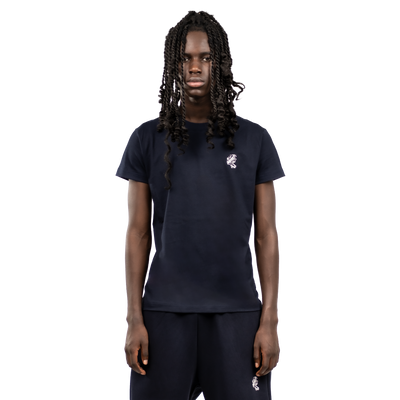 Dark blue Shirt logo