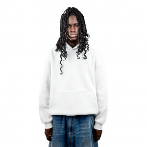 White Hoodie Logo