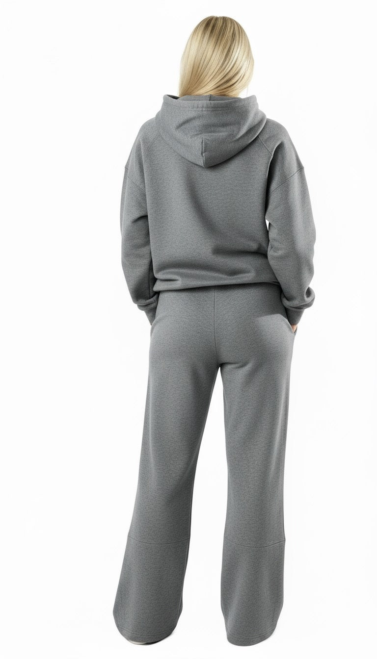 melted grey Tracksuit full set