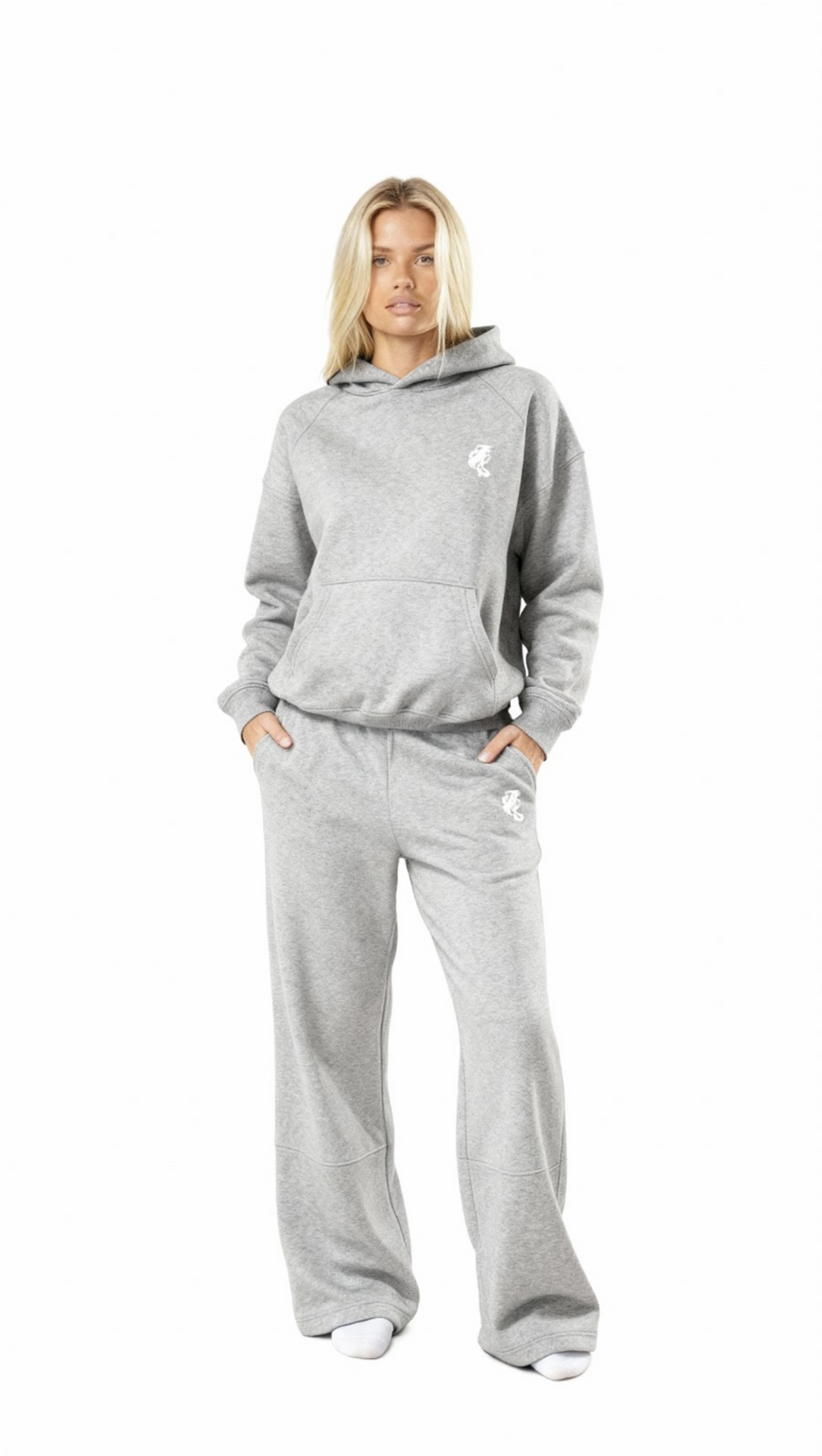 Grey Tracksuit full set