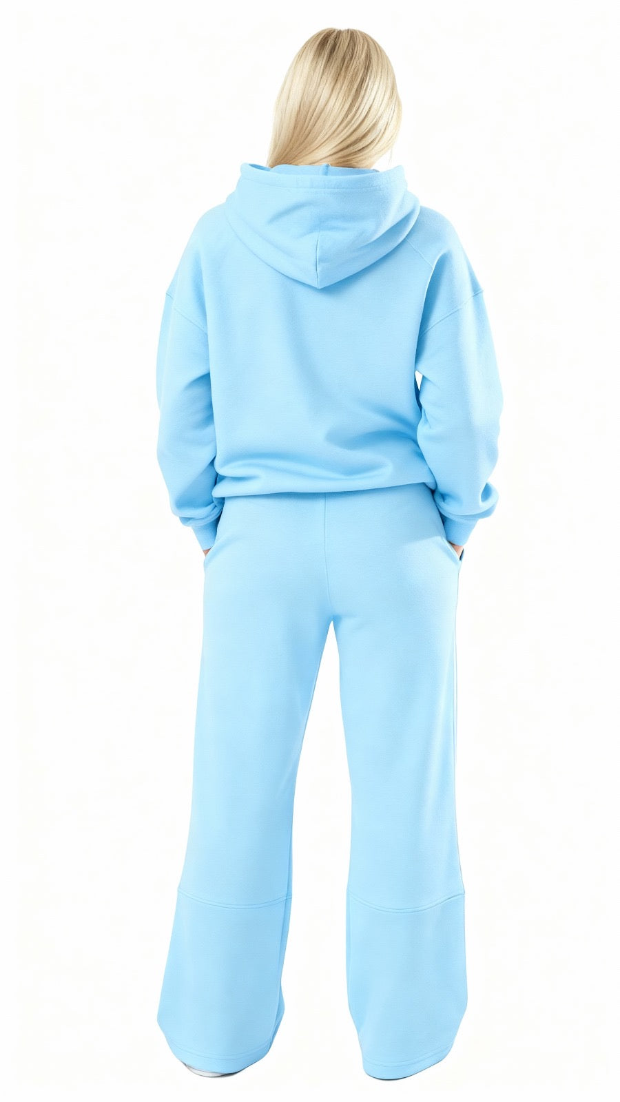 Baby Blue Tracksuit Full Set