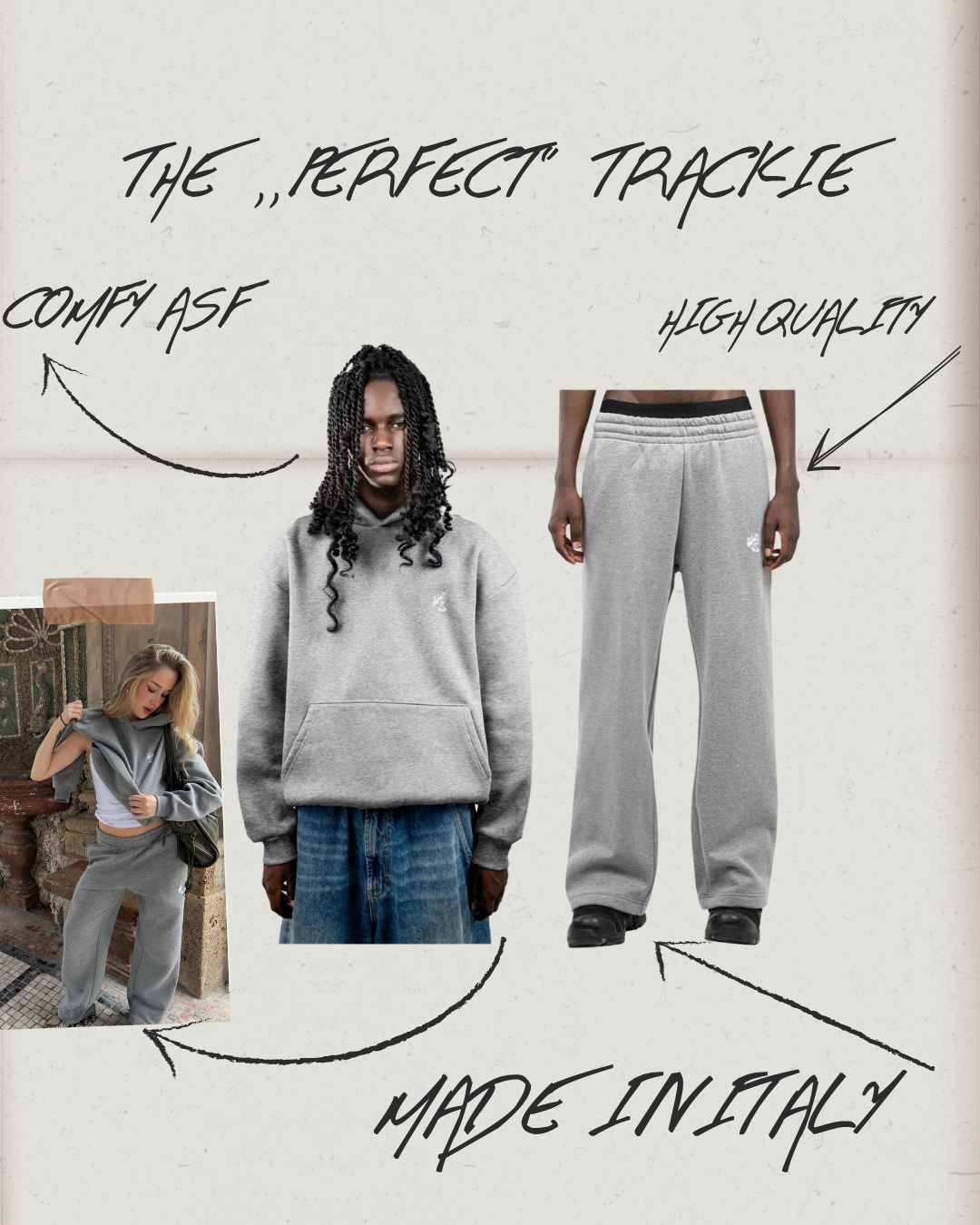 Albicocca Tracksuit Full Set
