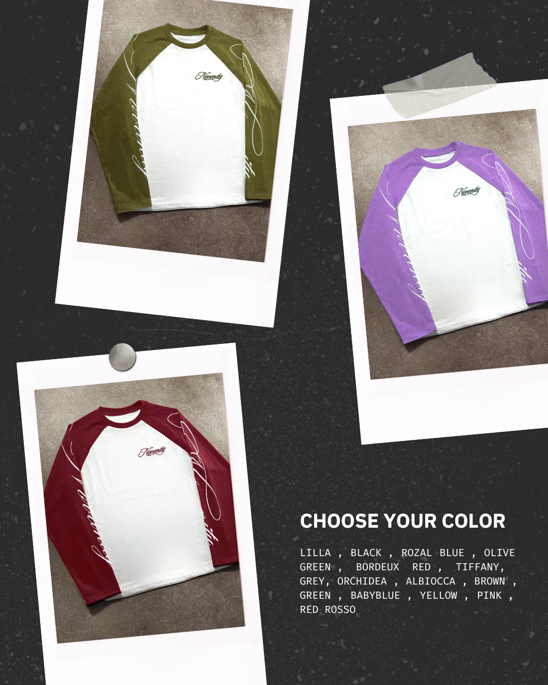 Longsleeve ALBICOCCA