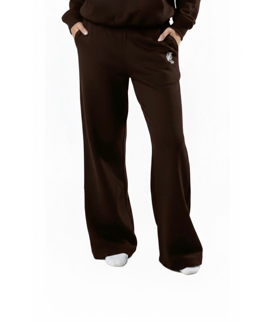 Military Brown Openleg Jogger