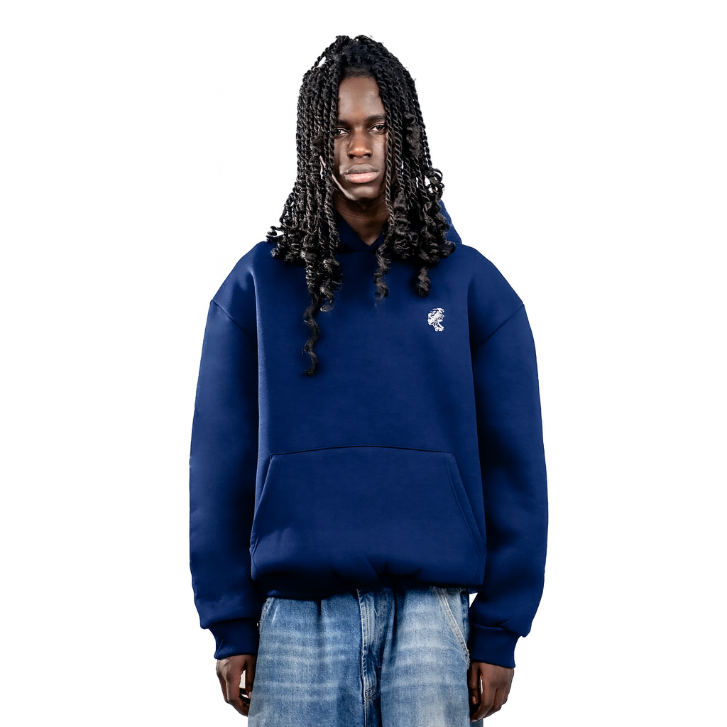 dark blue hoodie hoodie logo